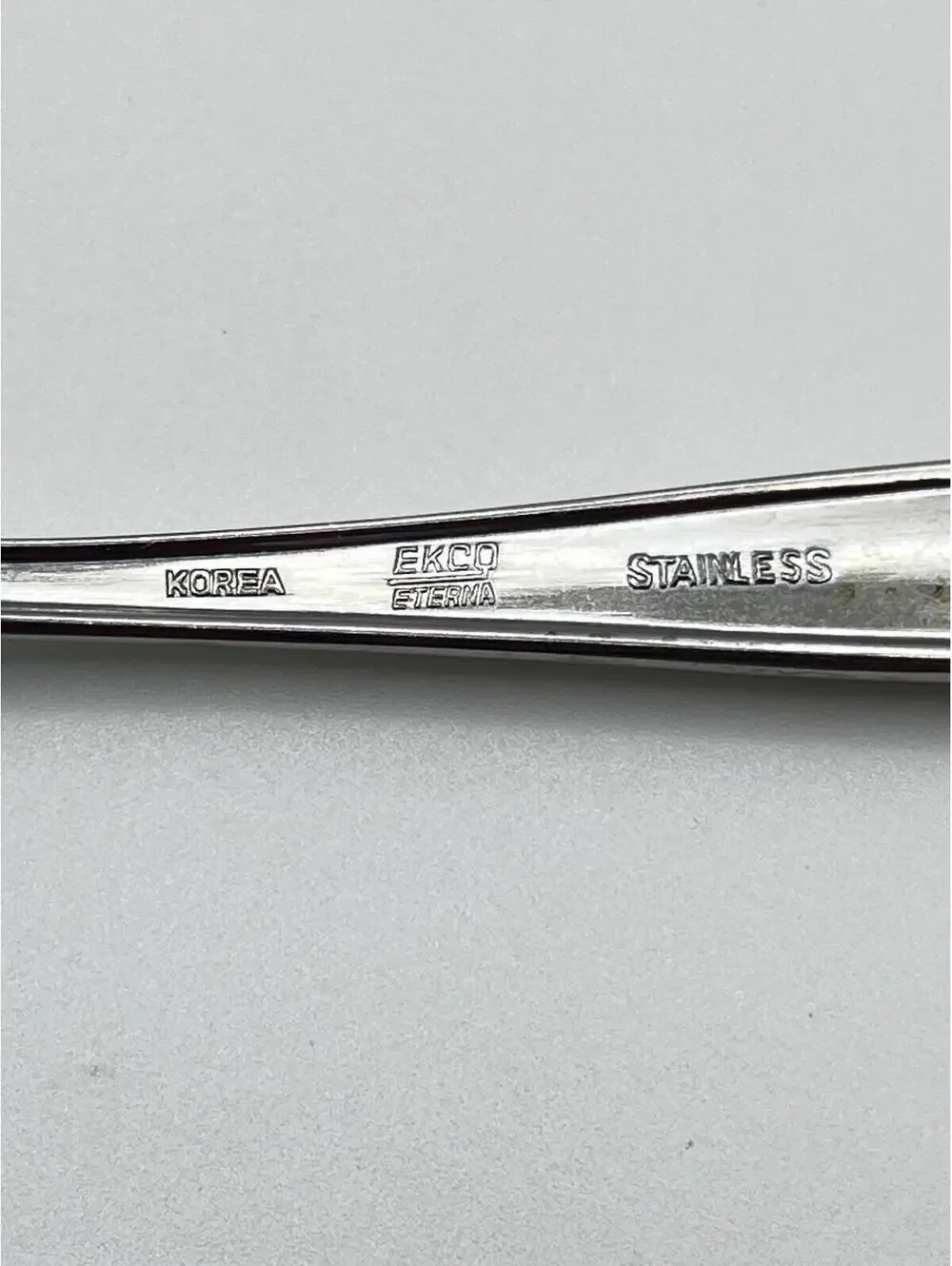 Ekco Rose Cotillion Stainless Flatware 1 Dinner Fork  Eterna Korea